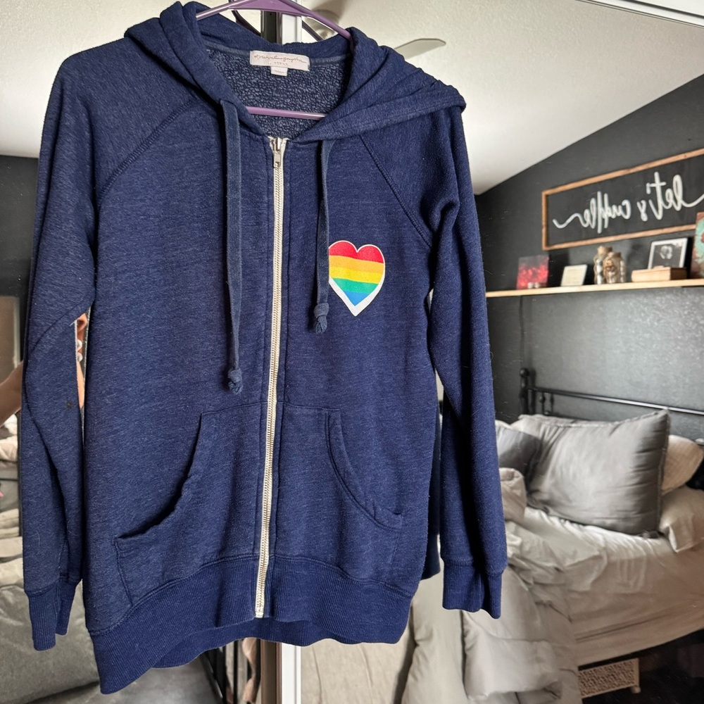 Adorable spiritual gangster peace love yoga zip up sweatshirt ♥️